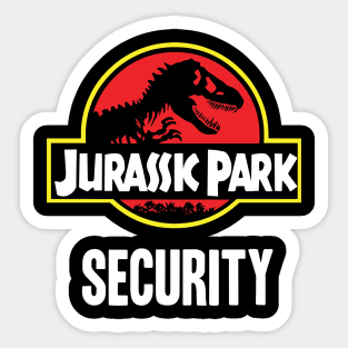 Park Security Sticker